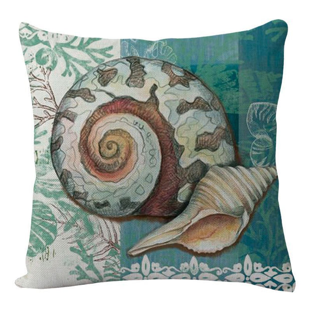 Cushion Covers Sea Turtle Printed Throw Pillow