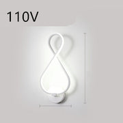 led wall lamp nordic minimalist bedroom bedside lamp